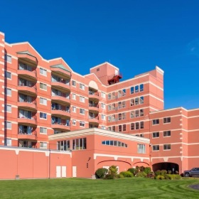 a large building with many windows